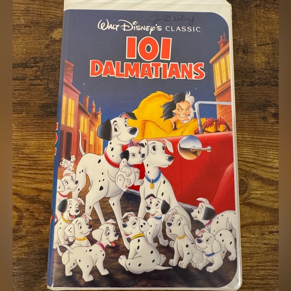 101 Dalmatians VHS Black Diamond Edition Walt Disney Classic